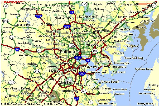 This map shows where I live