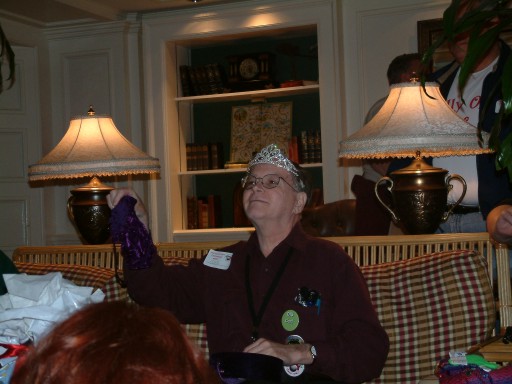 Carl and his tiara